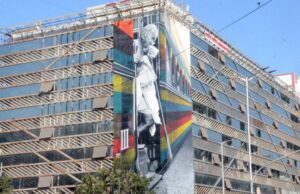 Gandhiji’s Mural ArtWork At Churchgate Station