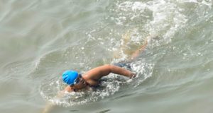 12 Years Old Autistic Girl Swim 36 km To Create Record