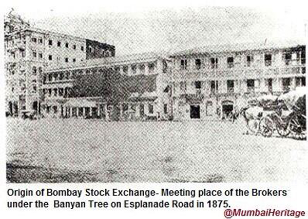 origin of bombay stock exchange