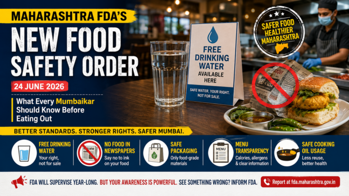 Maharashtra FDA’s New Food Safety Order – Citizens Must Know
