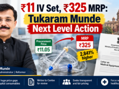 ₹11 Medical Item With ₹325 MRP: Tukaram Mundhe Writes to Centre