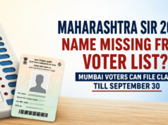 Maharashtra SIR 2026: Name Missing From Voter List? File Claim Till September 30